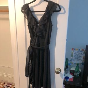Size Chin for Maggy Boutique ruffle dress-- NWOT